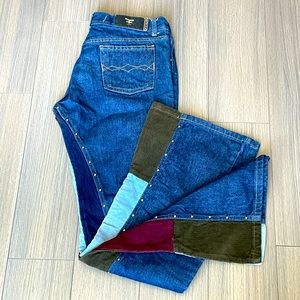 Bebe Flare Leg Jeans Retro Style